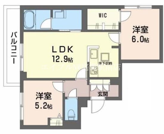 ミヤテラスの物件間取画像